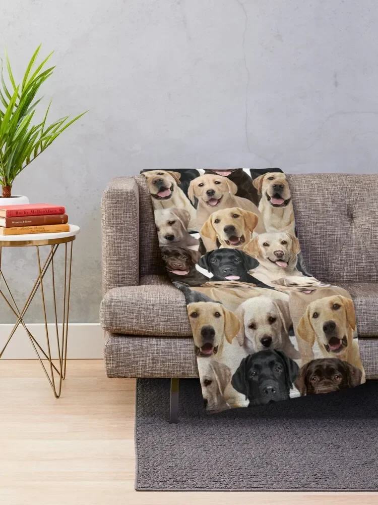 Labrador Throw Blanket wednesday blankets ands Summer Soft Big Blankets