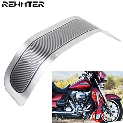 Cool Motorcycle Aluminum Front Fender Trim Skirt Chrome Protector Accent For Harley Touring Tri Electra Road Glide 1980-2023