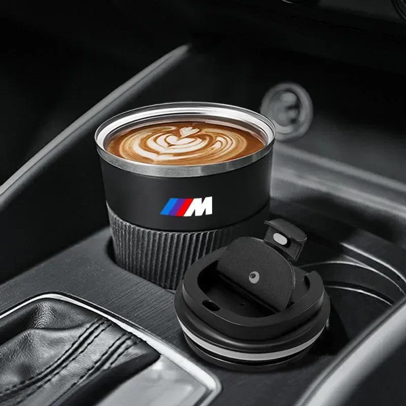 

1Pcs Stainless Steel Coffee Thermos Bottle Thermal Mug Car Accessories For BMW E53 E70 E71 E72 E83 X1 X2 X3 X4 X5 X6 X7 E84 F48