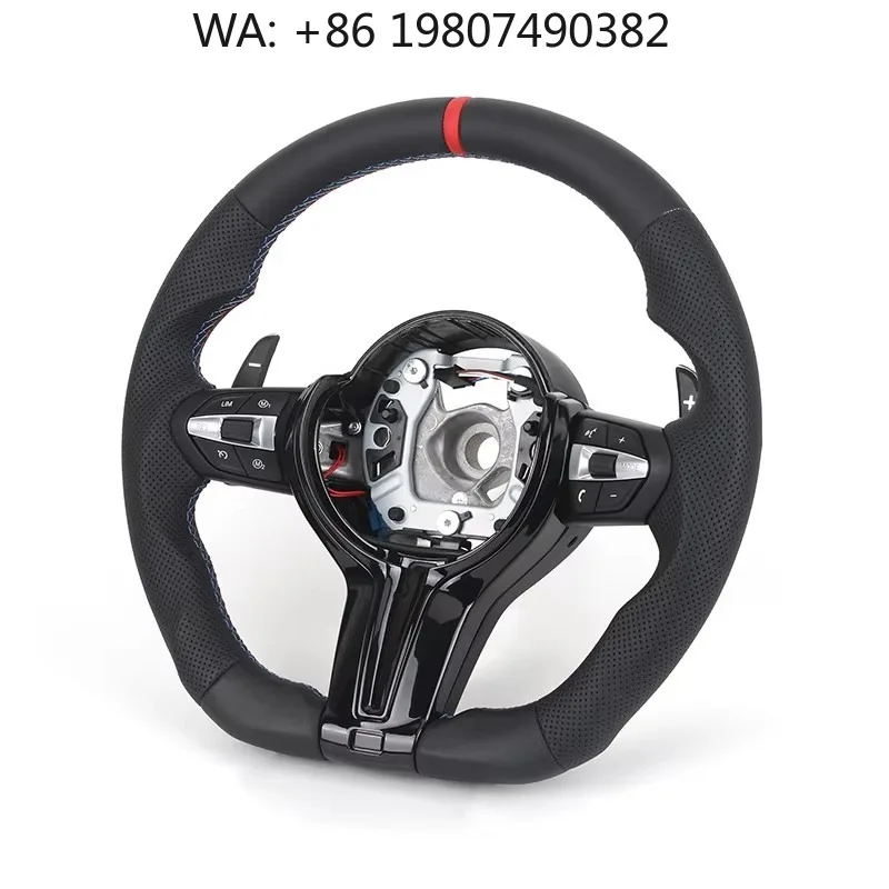Carbon Bottom Half Leather M Sport Steering Wheel, Cost Effective Tuning Parts Fits F10 F20 F30 F31 M3 F80 M4 F82 M5 F90 X6 E71
