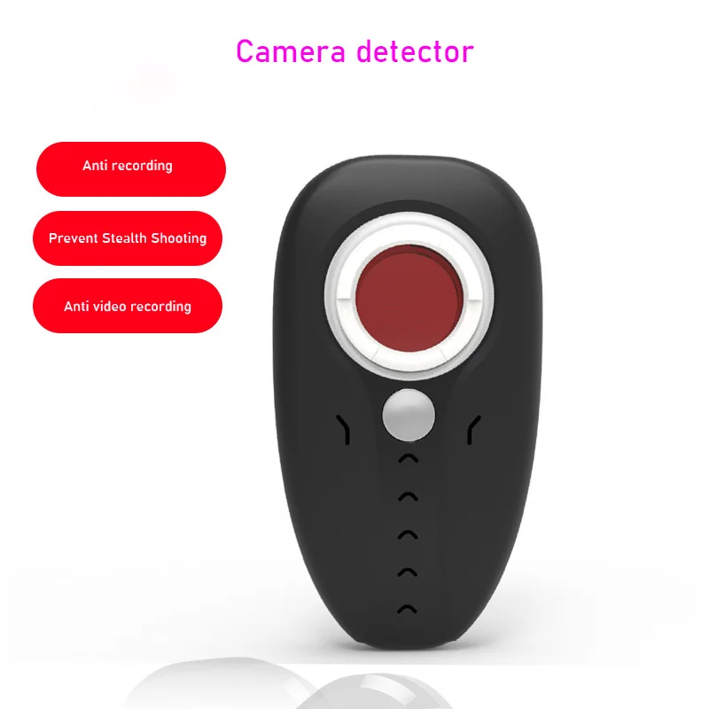 AK370 Hotel Anti Peeping Camera Detector Remote Scanning Micro Pinhole Hidden Lens Detection Smart Chip Supports USB Charging