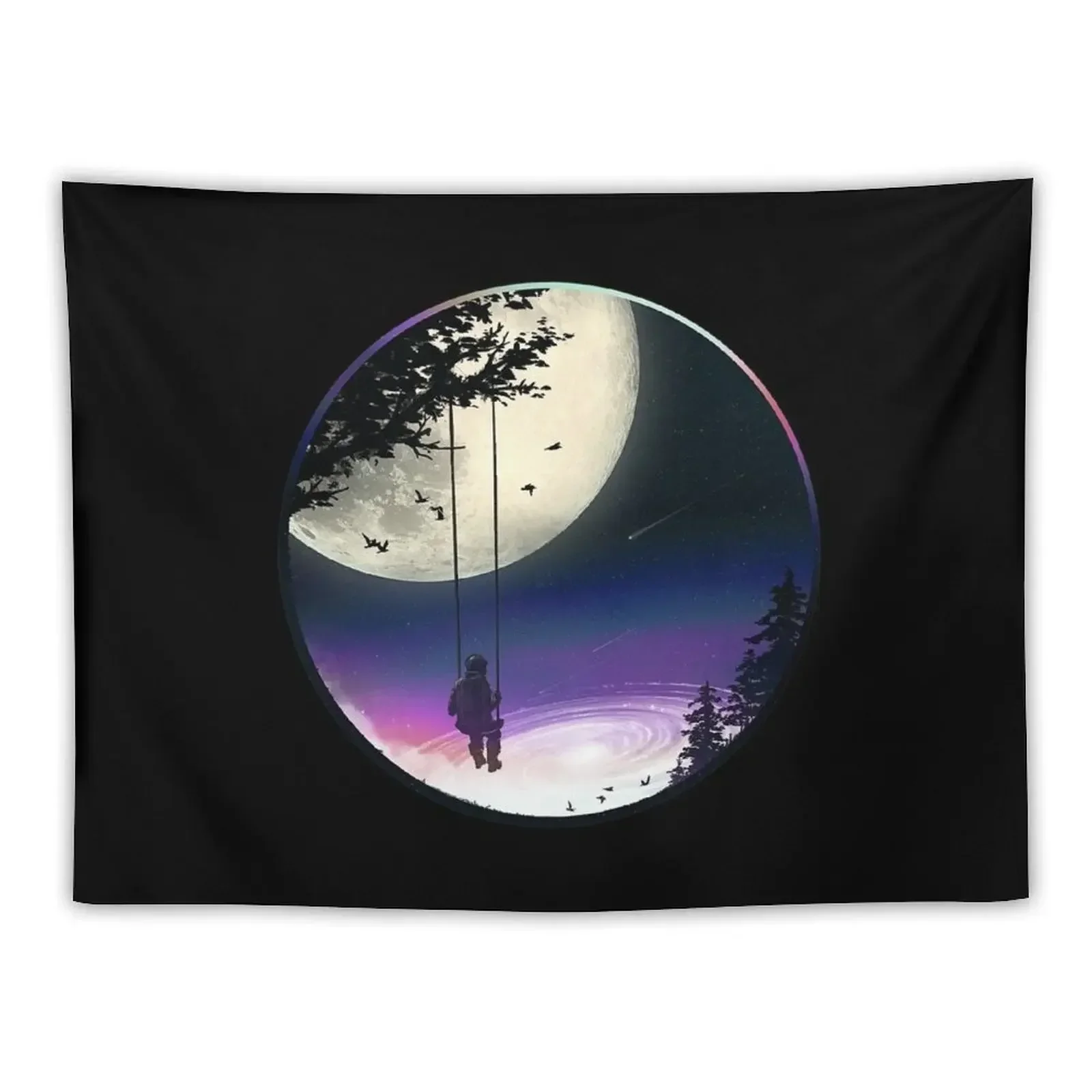 

Moon Gazer Tapestry Wall Decor Hanging Wall Hanging Decor Tapestry