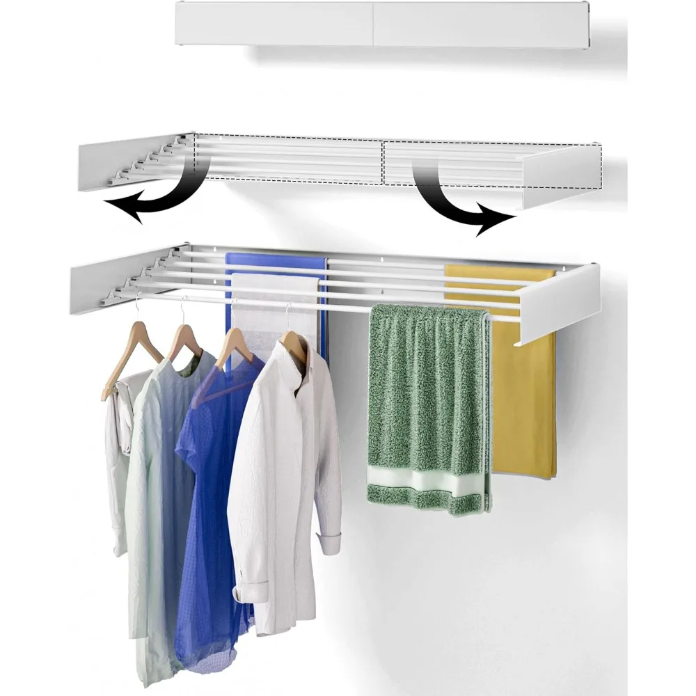 Wall Mounted Drying Rack, 31.5