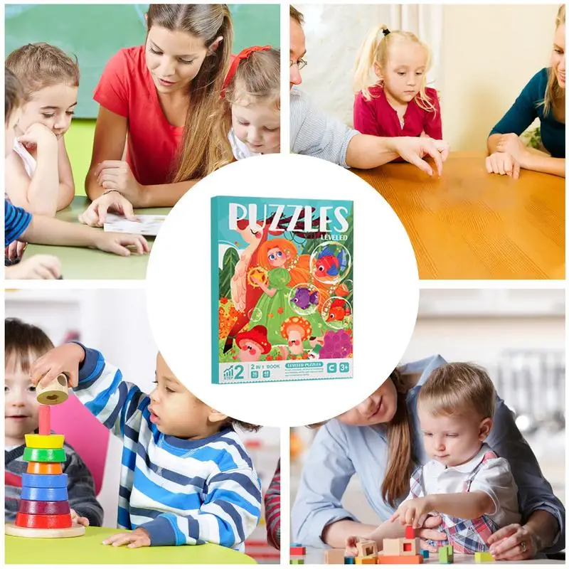 Jigsaw Puzzles For Kids Girls Puzzle Board Game Funny Preschool Learning Travel Puzzles For Boys Girls Kids