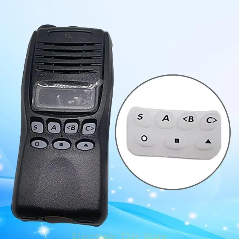 WalkieTalkie Housing Case, Front Cover Shell for TK3312 TK2317 TK3317 Radio WalkieTalkie Case Replacement Set