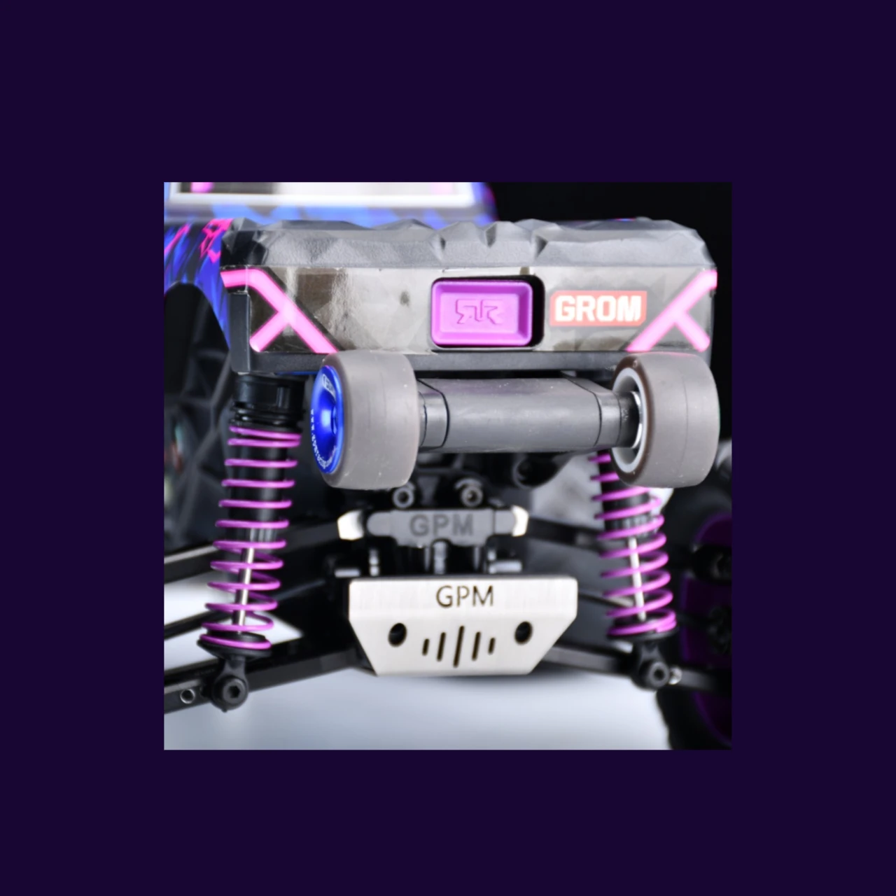 

GPM 7075-T6 Alloy Wheelie Bar Wheel & Bearing ARRMA 1/16 Quake Grom Gorgon Grom