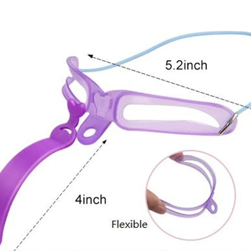 8 w 1 Szablony do brwi wielokrotnego użytku, zestaw do makijażu brwi, szablony do kształtowania brwi, narzędzia i akcesoria do makijażu brwi