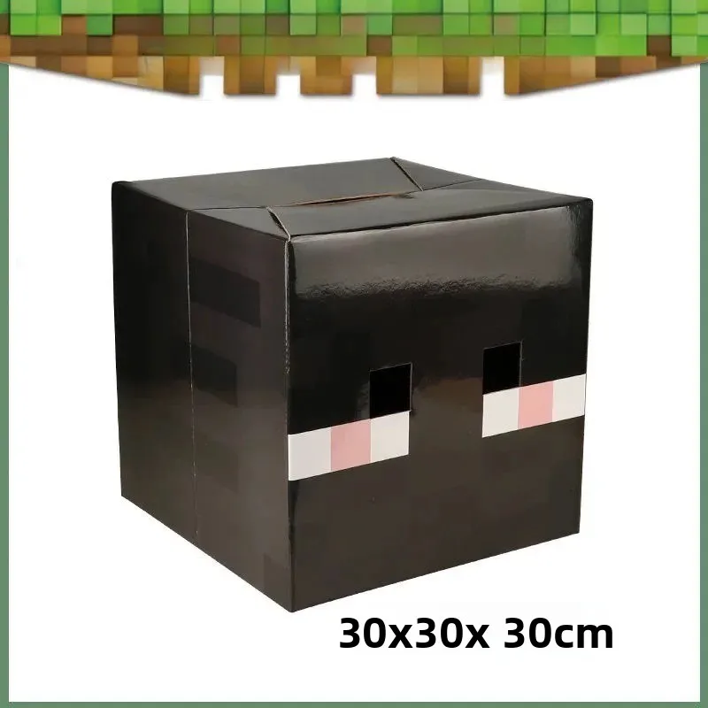 ماينكرافت ستيف كوسبلاي أغطية الرأس الزاحف لعب الأدوار أزياء هود الدعائم أنيمي بكسل ورقة قناع نموذج هدايا عيد الهالوين #2