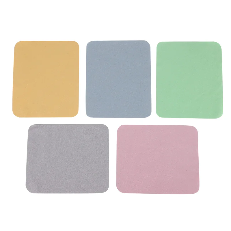 

5Pcs Soft Chamois Glasses Cleaner Eyeglasses Fine Fiber Clean Cloth For Lens Camera Cleaning