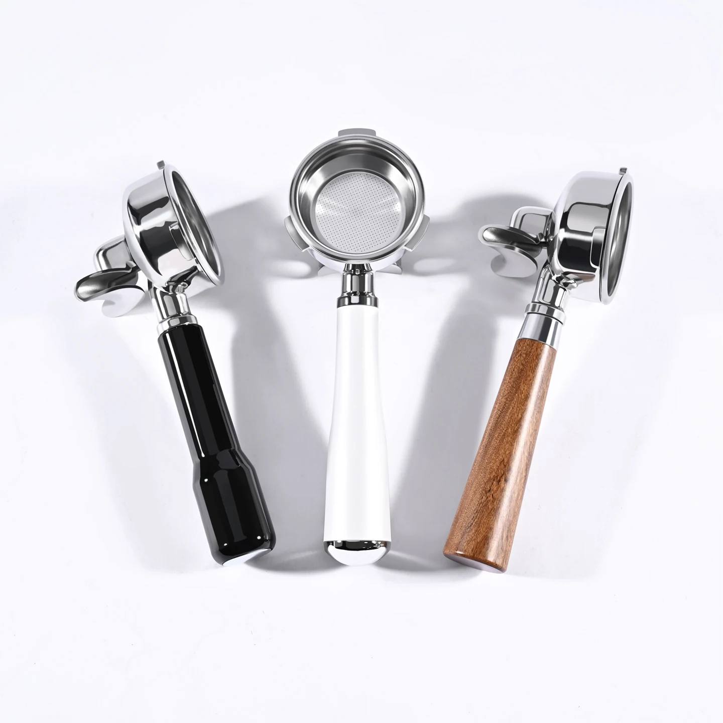 58mm 3-Ear For Hibrew H7 H7a H10a Stainless Steel Espresso Portafilter Breville Barista Max/Mini/Signature Brew Basket Tools view 2