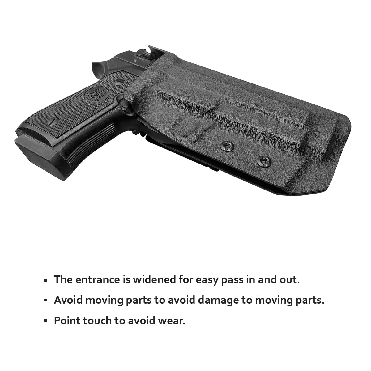 بيريتا 92FS 92A1 96A1 الحافظة IWB / OWB Kydex الحافظة لبيريتا 92 FS / 92 A1 / 96 A1 مسدس الملحقات-داخل/خارج