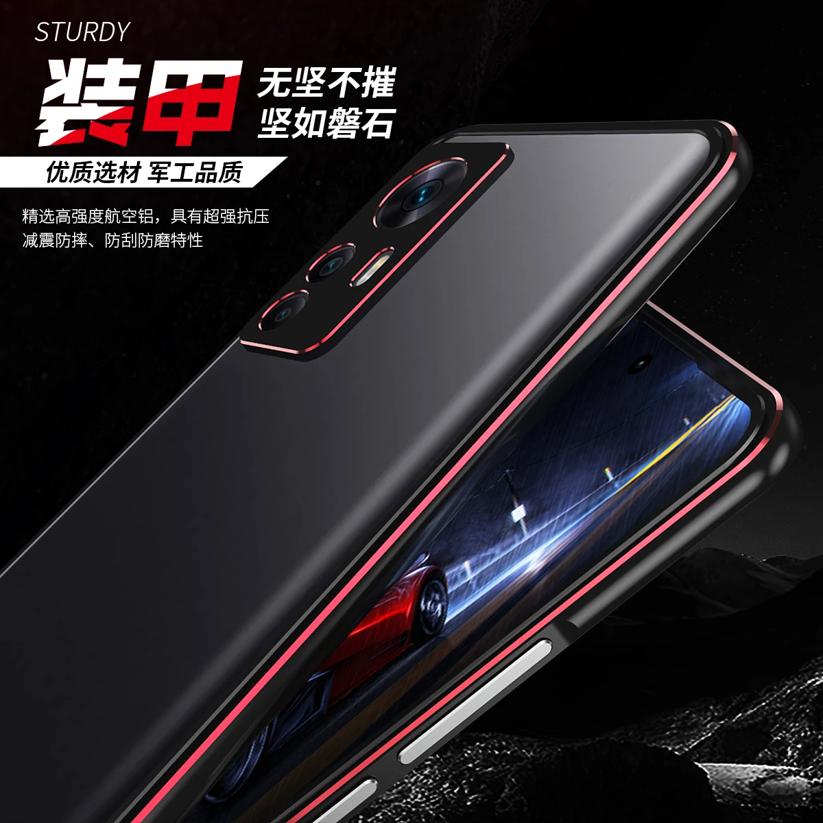 Mi 12T Mi12T Luxury Colorful Aluminum Bumper Metal Frame Lens Camera Protection For Xiaomi Mi 12T 12 T Case Cover Funda Coque