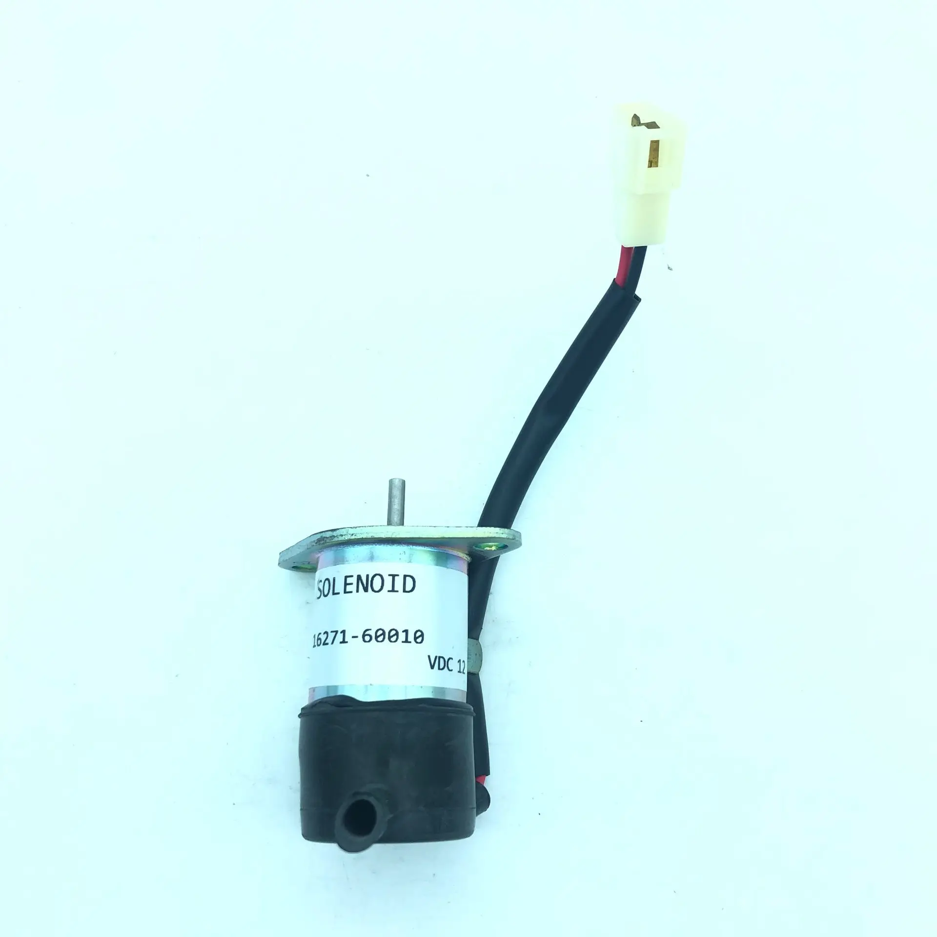 

Fuel Shutoff Solenoid 16271-60010 16271-60012 12V for Excavator Engine