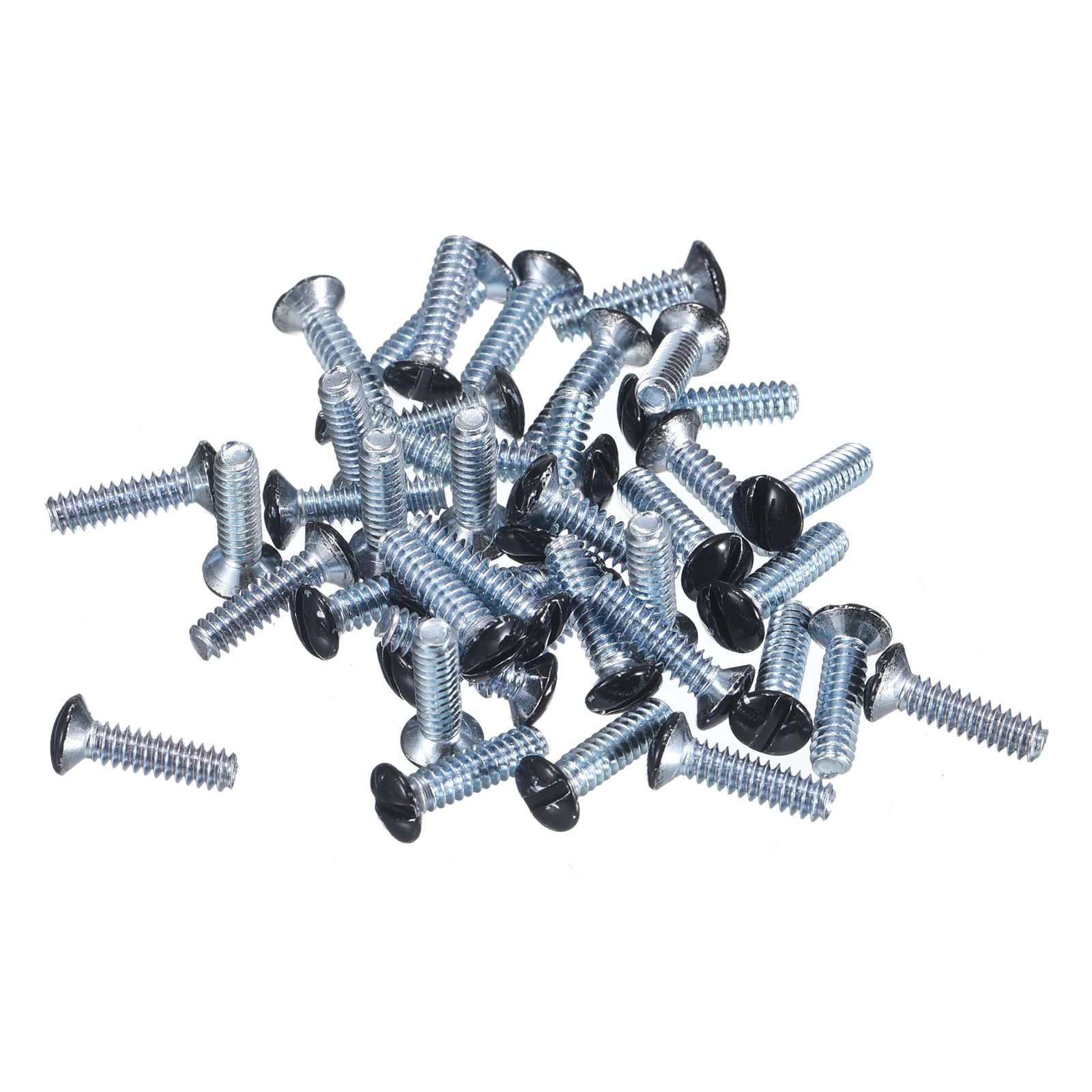 50/100/240Pcs Slotted Pan Head Bolts Wall Plate Screws 9/16