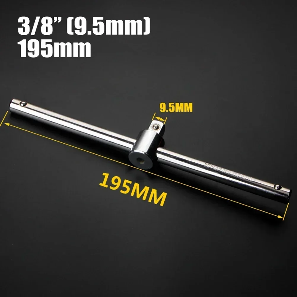 1/4”, 3/8” And 1/2” External Sockets Wrench Slide Bar Extension Sliding T Bar Sliding Rod Repair Tool For Repairing Car