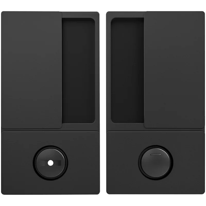 

Handleless bathroom bedroom mobile sliding door hook lock pocket sliding door double-sided silent sliding door lock