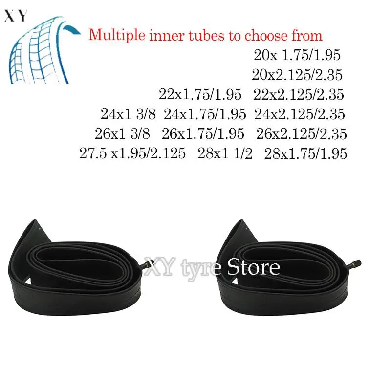 

For inner tubes for bicycles and mountain bikes 20/22/2426/27.5/28 inch/1.75/1.95/2.15/2.35 Multiple options