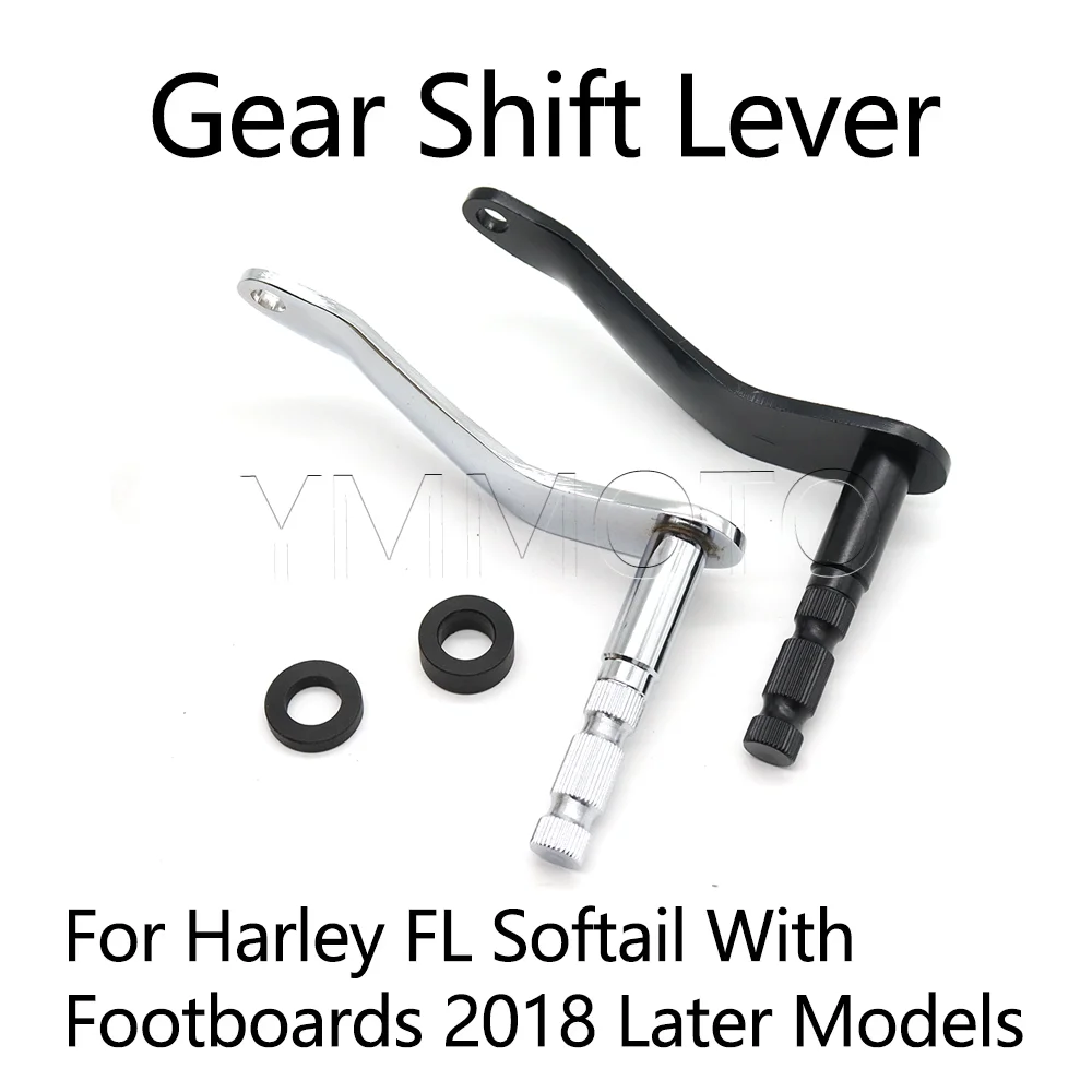 

For Harley FL Softail With Footboards 2018 Later Models Motorcycle Foot Brake Gear Shifter Extended Shifting Levers Pedal