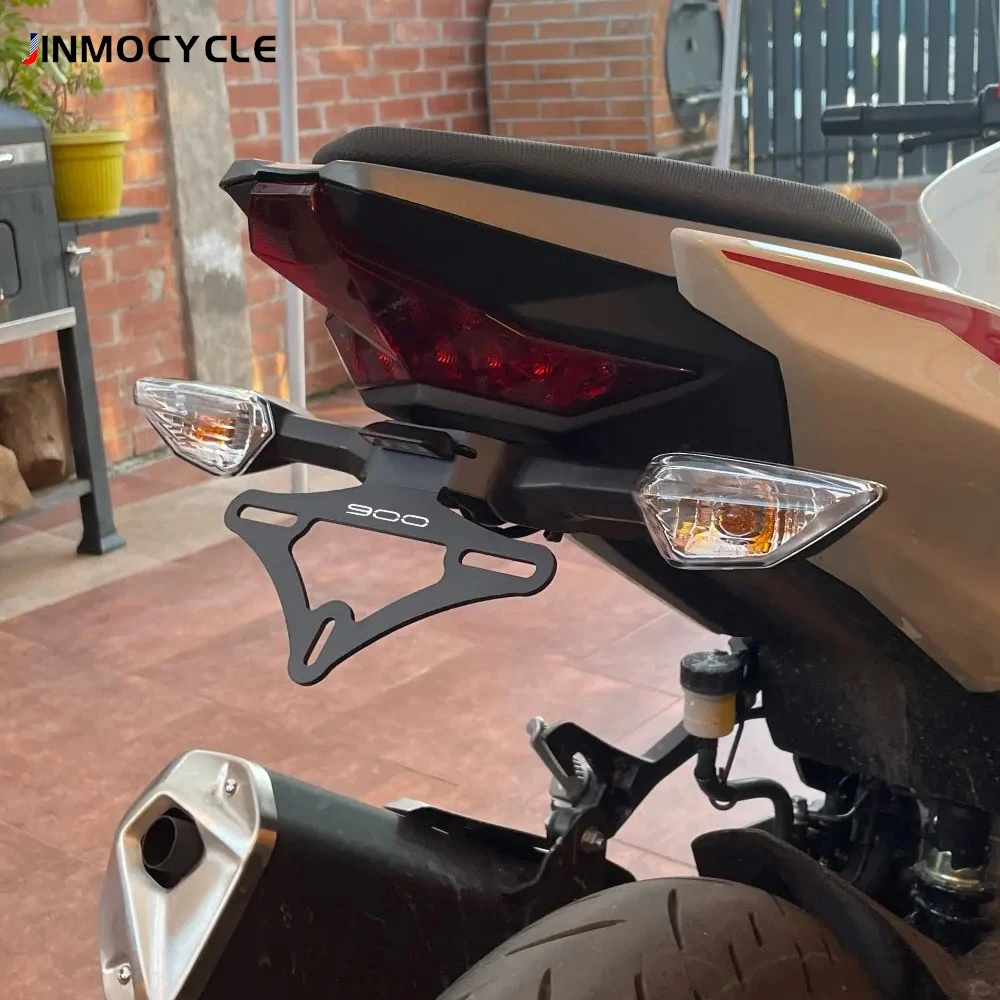 

Для Kawasaki Z900 Z 900 2017-2021 2022 2023 2024 аксессуары для мотоциклов хвост аккуратный держатель номерного знака кронштейн для устранения крыла