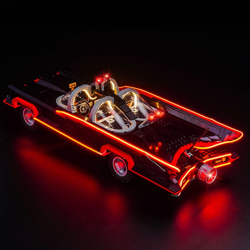 Vonado 5V LED light 76328 set suitable for Batman: The Classic TV Series Batmobile gift (including lighting accessories only)