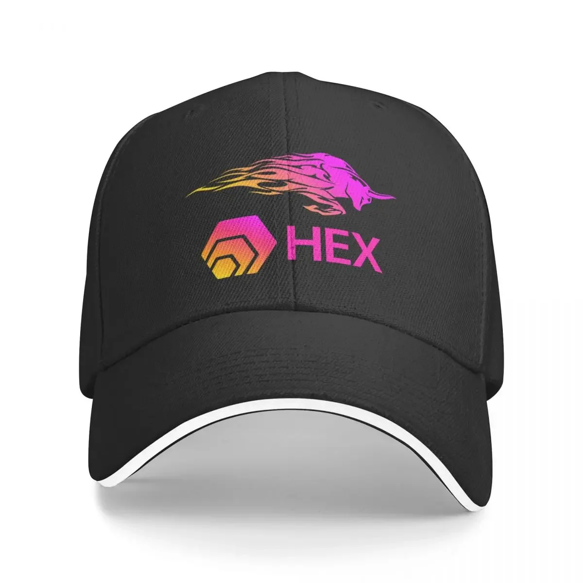 Hex Coin Crypto Baseball Cap western Hat Sunscreen Hat Man Luxury hard hat Women's Men's