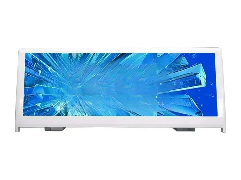 Taxi LED display screen top roof screen popular wireless advertising double-sided scrolling car high resolution