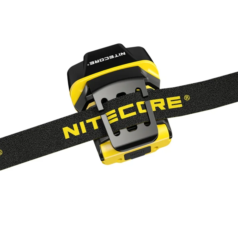 NITECORE NU11สวมหัวแบบชาร์จไฟได้, ไฟสวมหัว150ลูเมน USB-C ไฟหน้าแบบชาร์จไฟได้แบตเตอรี่ในตัวเดินป่าตกปลา