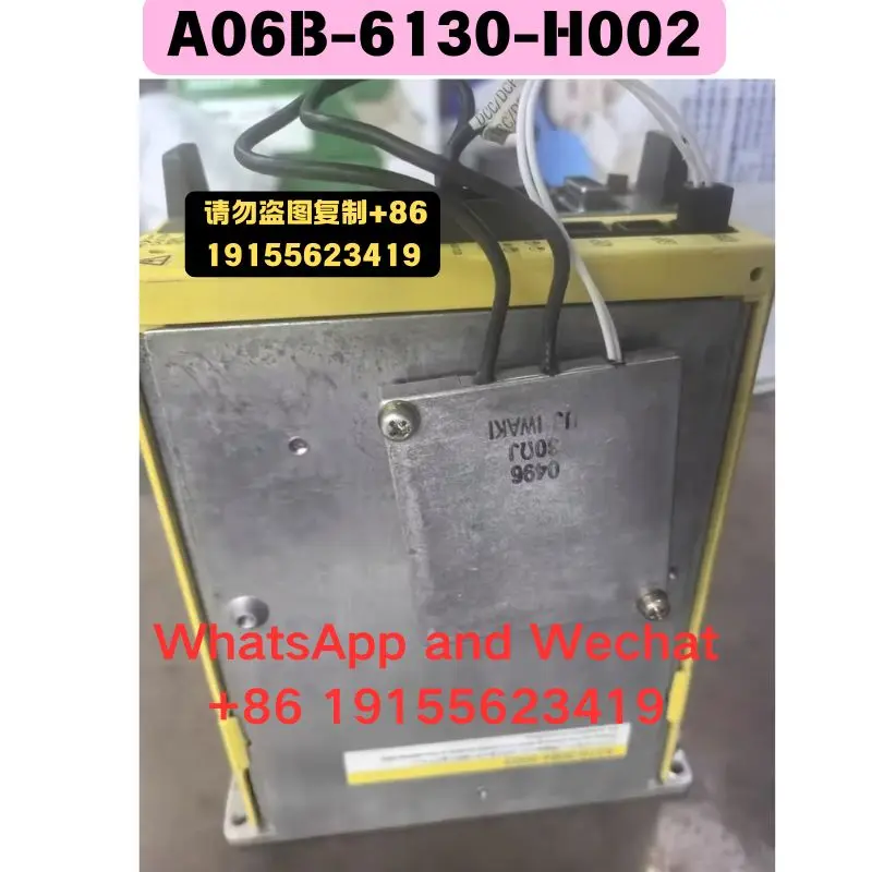 Used OEM disassembled parts A06B-6130-H002 Driver Functional test OK Fast delivery Please contact the merchant