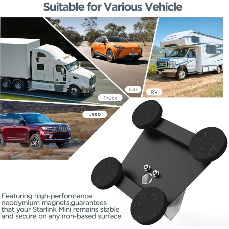 

2025 New Car Phone Mount Stand 15LB Strong Hold Quick Install for 4-7Inch Device