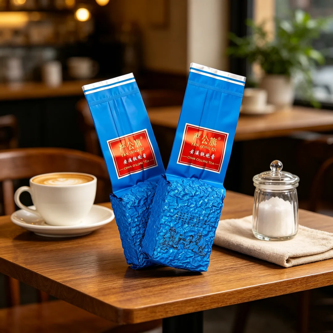China Word Tea Bag Unique Luxury Aluminum Foil Bag Origin Various Oolong Vacuum Tea Bags Dongding Alishan