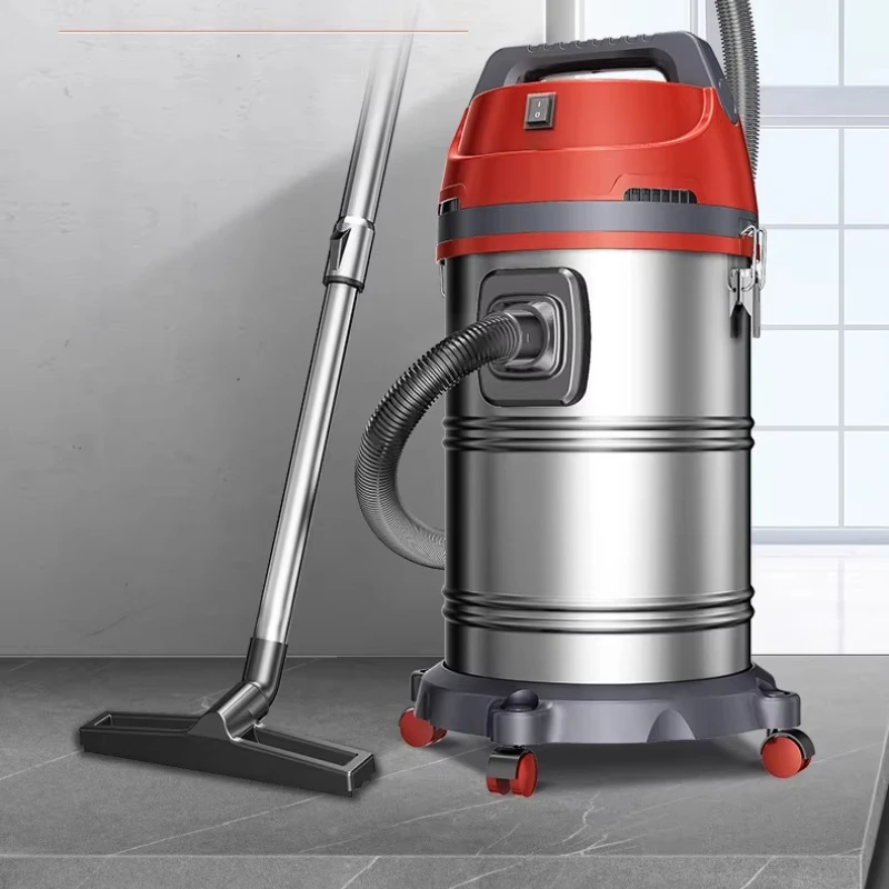 

Portable Vacuum Cleaner Industrial Wet Dry Vacuum Cleaner 30L 1600W High Suction Heavy Duty Shop Car Wash Blower Carpet Type