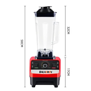 2000W Blender Komersial Tugas Berat Mixer Stasioner Pengolah Makanan Smoothie Es untuk Dapur Blender Juicer Daya Tinggi Bebas BPA 6 blender makanan penjualan terbaik - №