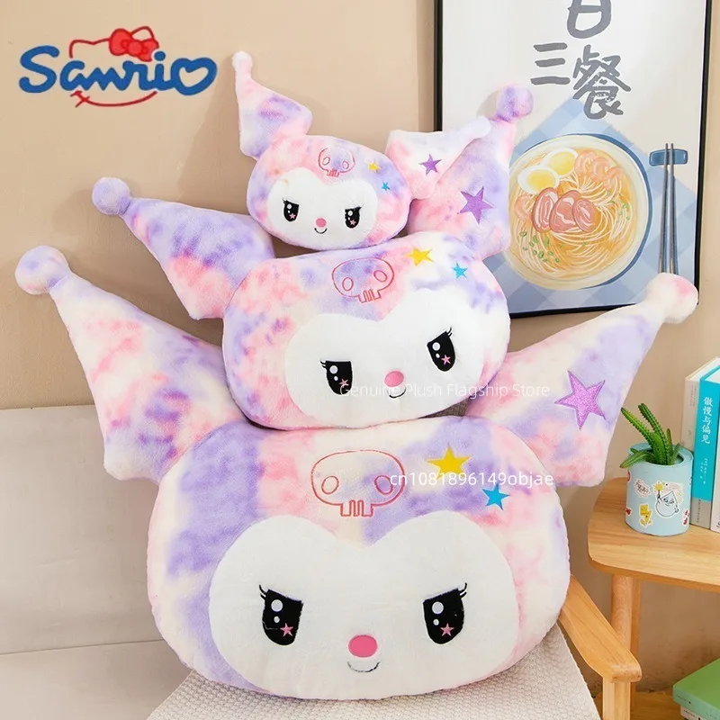 55x50cm Big Size Sanrio Kuromianime Plush Stuffed Doll Kawaii Room Decoration Plushies Pillow Peluche Ornaments Children's Gifts