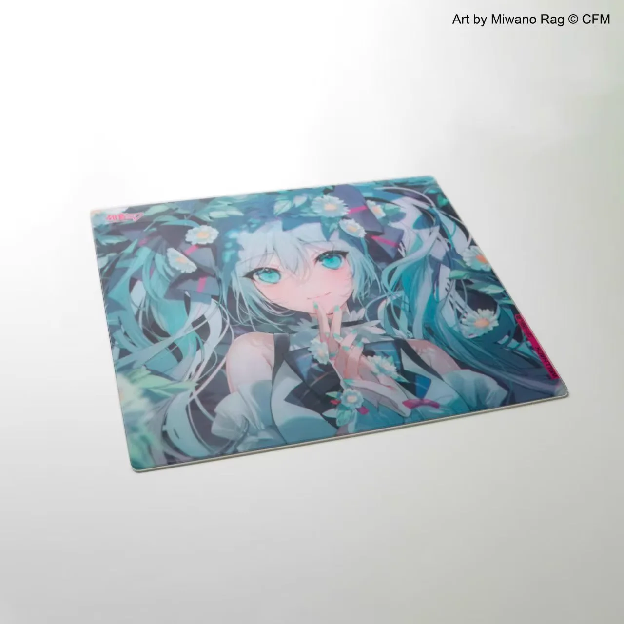 Imagem -03 - Miku-e-sports Fps Vidro Temperado Mouse Pad Gorila Copiar Wallhack4.0