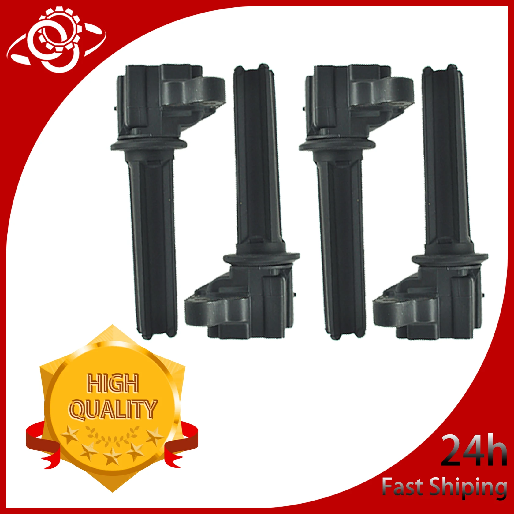 

4pcs/lot New Ignition Coil 12787707 1208018 H6T60271 For CADILLAC SAAB 9-3 9-3X VAUXHALL OPEL SIGNUM VECTRA C 2.0 t Turbo 2.0T