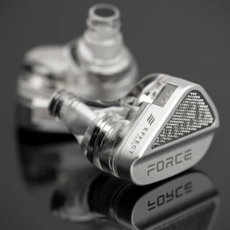 TANCHJIM x Effect Audio--Force 2DD In-ear Monitor Earphone with Interchangeable 3.5+4.4mm & Type-C connectors