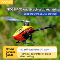 Goosky S2 remote-controlled helicopter 3D stunt model dual brushless direct drive 6-way professional remote-controlled aircraft