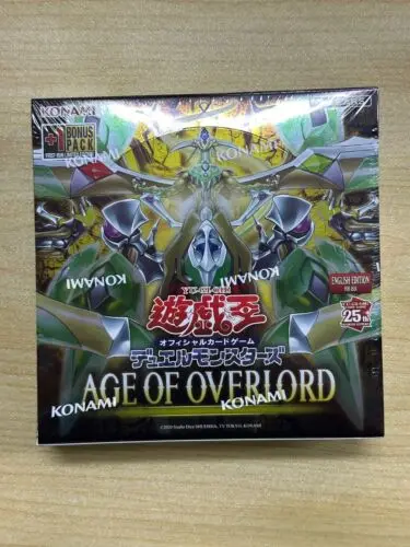 Yugioh Master Duel Monsters AGE OF OVERLORD Asian English Edition AGOV Collection Sealed Booster Box