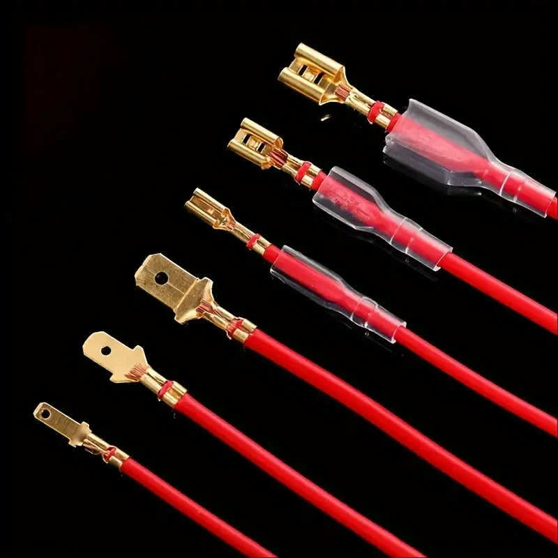 SN-58B Ratschen-Crimpwerkzeug-Set, 600 Stück isolierte Stecker-Buchsen-Kabelklemmen, 0,25-1,5 mm² AWG23-16, transparente Isolierhülsen – Detail 8