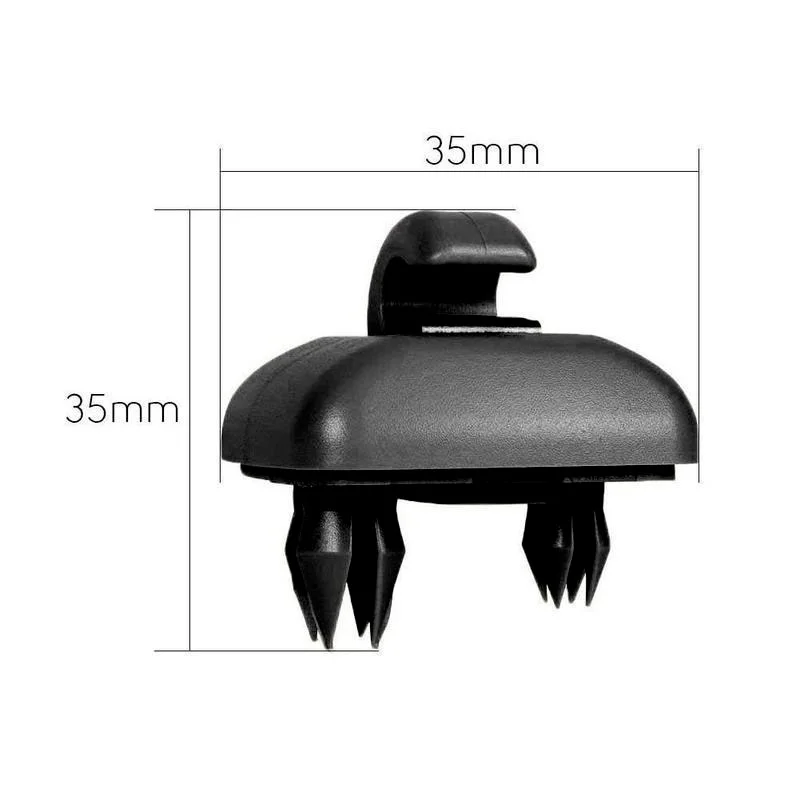 2Pcs Sun Visor Fastener Clip Car Panels Hooks Retainer Buckle Interior Decoration for Audi A4 A5 A7 B6 B7 A4L A6L Q5 Q7 Q3