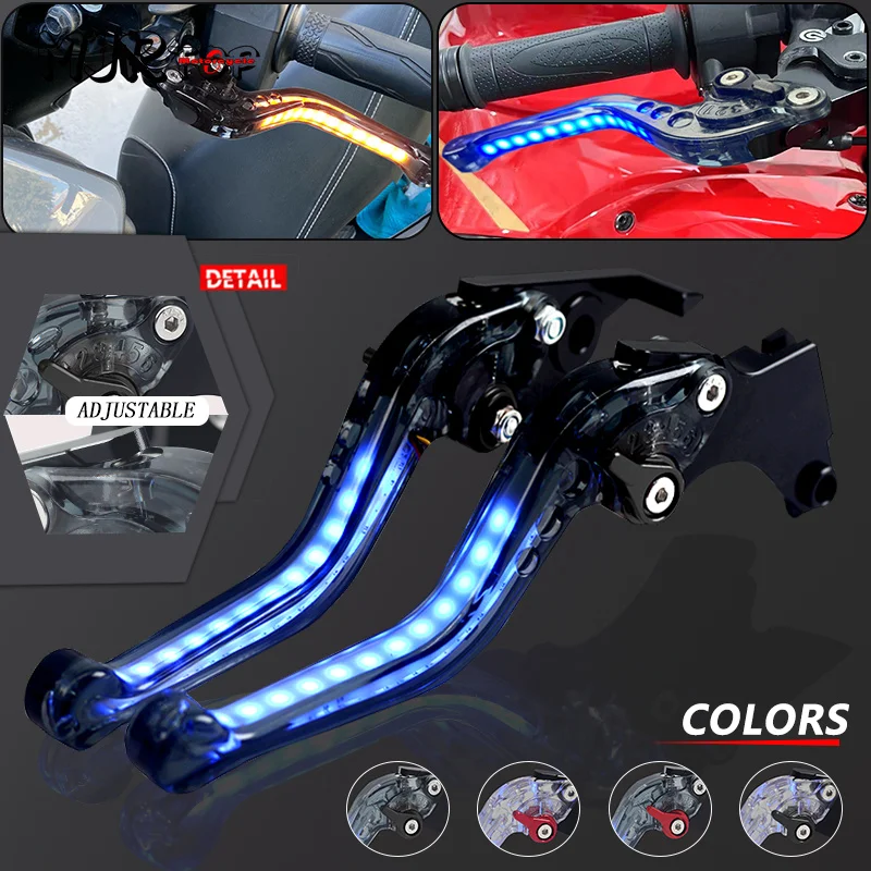 

For Ducati MONSTER 1200 M1100 M1100S/EVO MULTISTRADA 1200 1200S/GT Motorcycle Always-on Signal Turn Light Brake Clutch levers