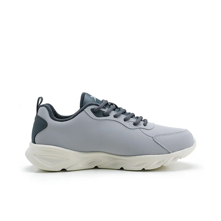 XTEP Fleece Lined Waterproof Thermal Casual Shoes Insulated Shoes Men's Charcoal Gray/Ash Gray 875419370036-2/