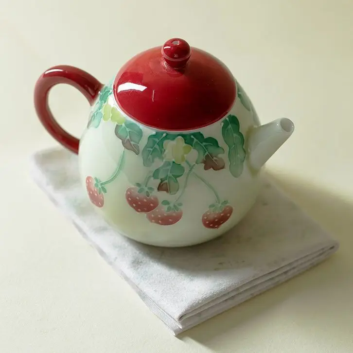 

Чайный набор для кунг-фу из керамики с ручной росписью от господина Шаньцзи, с фильтром-шариком, для домашнего использования