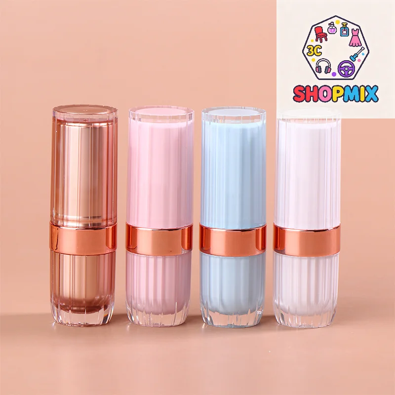 

3,6 г тюбик для губной помады с круглой пряжкой, пустые тюбики для бальзама для губ, блеск для губ, дорожная упаковка для макияжа, тюбики для образцов, самодельный контейнер для губной помады