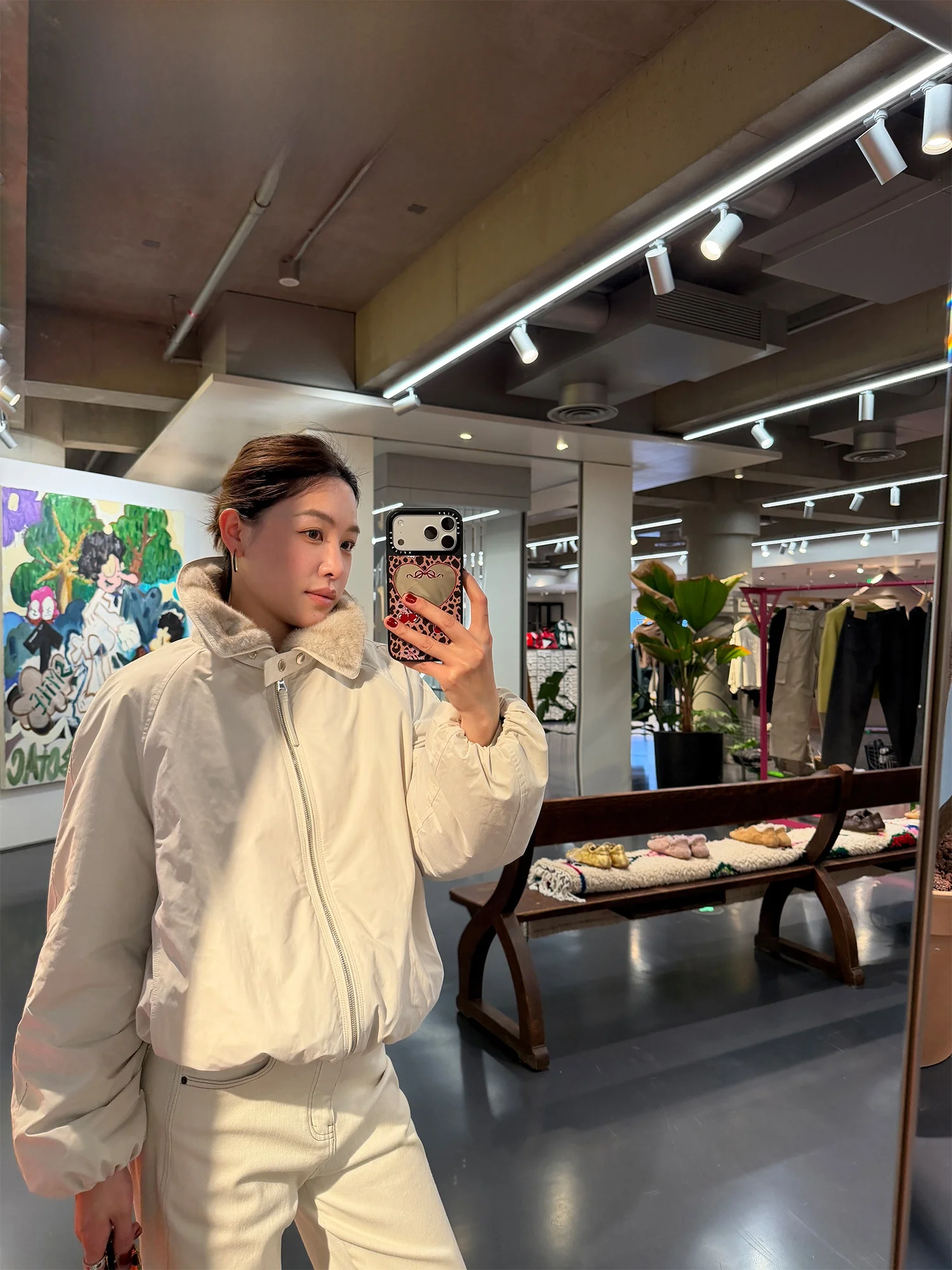 

Women's Double-Sided Wear Thickened Stand Collar Parka Coat Warm Casual Style Winter New Arrival Korean Fashion Loose Fit