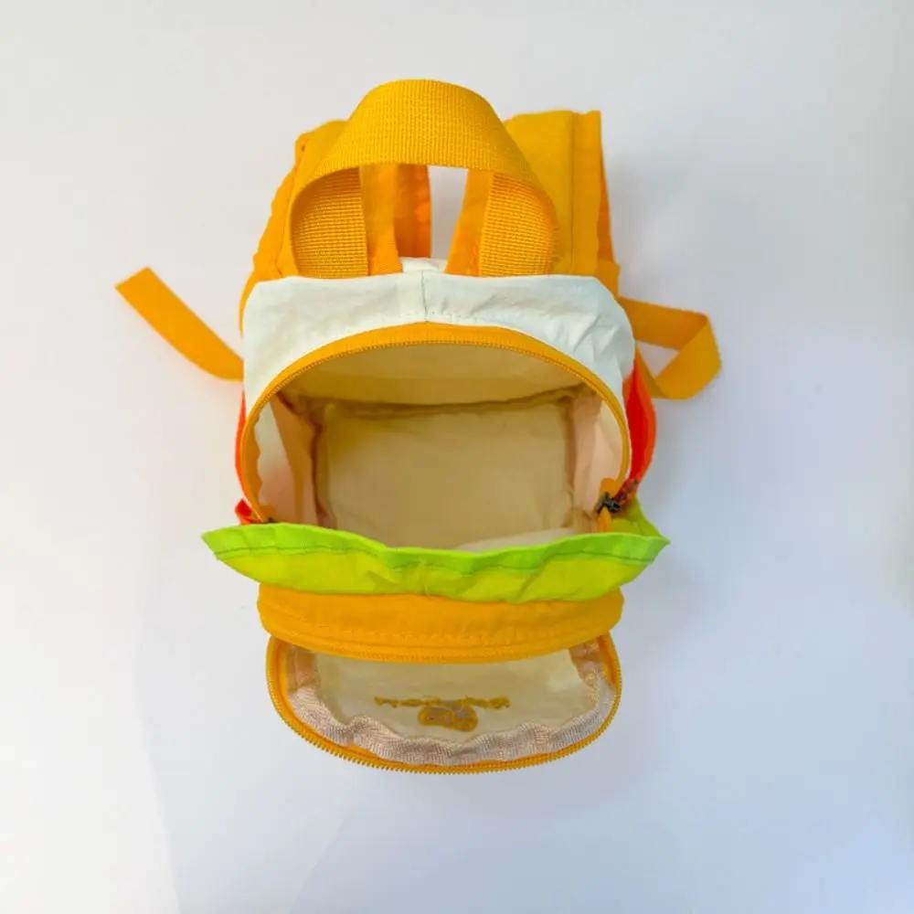 Koreaanse stijl outdoor rugzak met trekkoord effen kleur waterdichte reis nylon rugzak woon-werkverkeer sport wandelen schoudertas meisjes