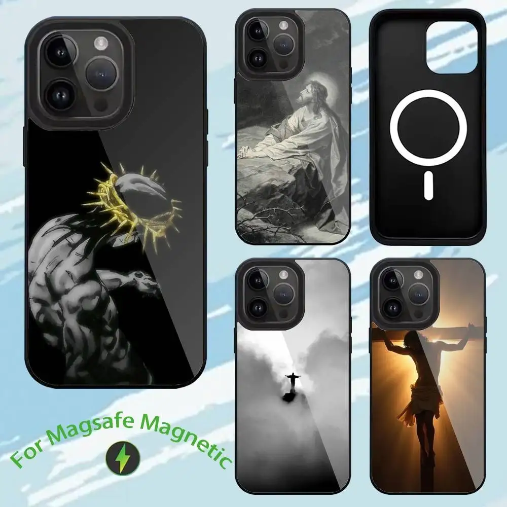 

C-Christian Belief Son Of God Phone Case For iPhone17,16,15,14,13,12,11,Plus,Pro,Max For Magsafe Wireless Charging cover