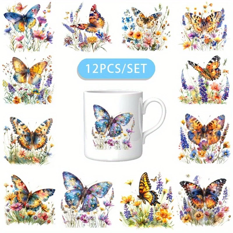 12PCS/SET Butterfli…