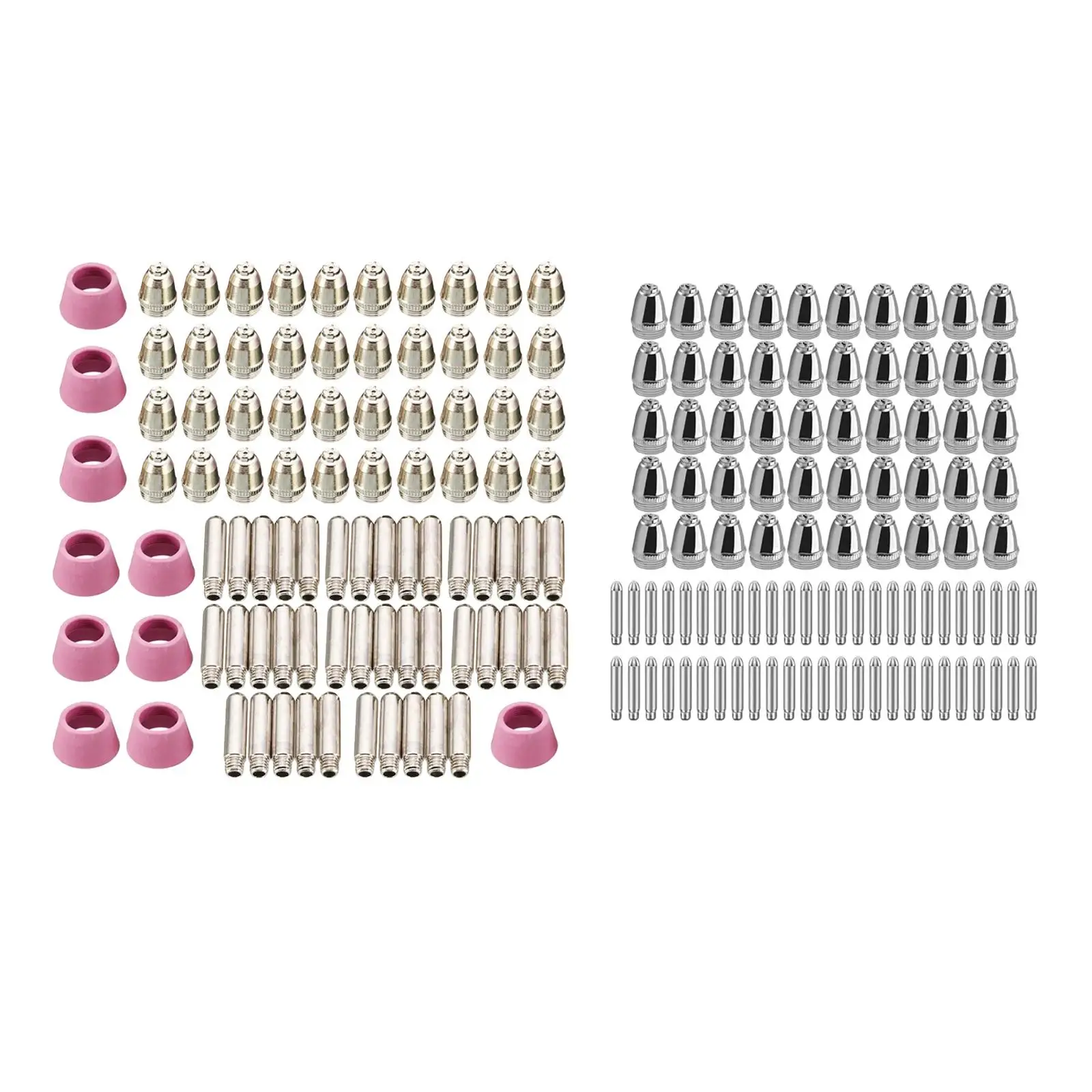 Plasma Electrode Nozzle Tip Cutting Torch Nozzles Tips Kit for Ag60 Wsd60