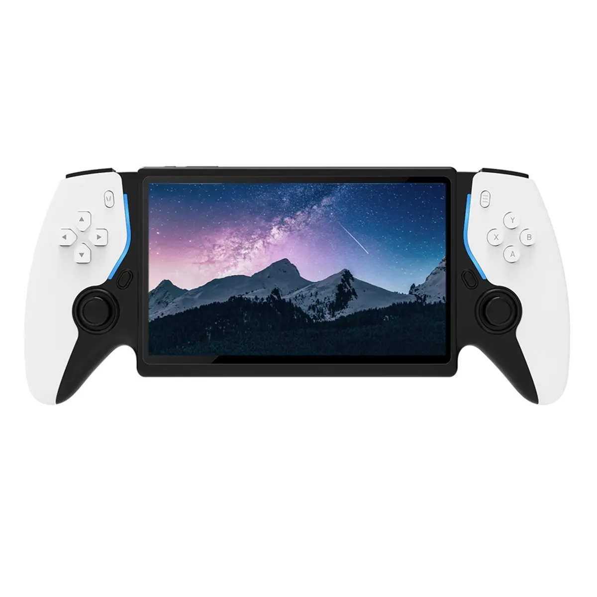 Y828A~!#7Inch Dual Joystick Handheld Game Console Pro with Handle Supports 30+ Emulators Gift for Gaming Enthusiasts B view 2